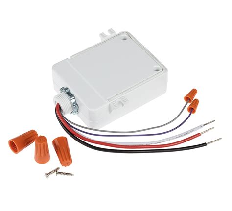 motion sensor light with rectangular junction box|120 Watt .